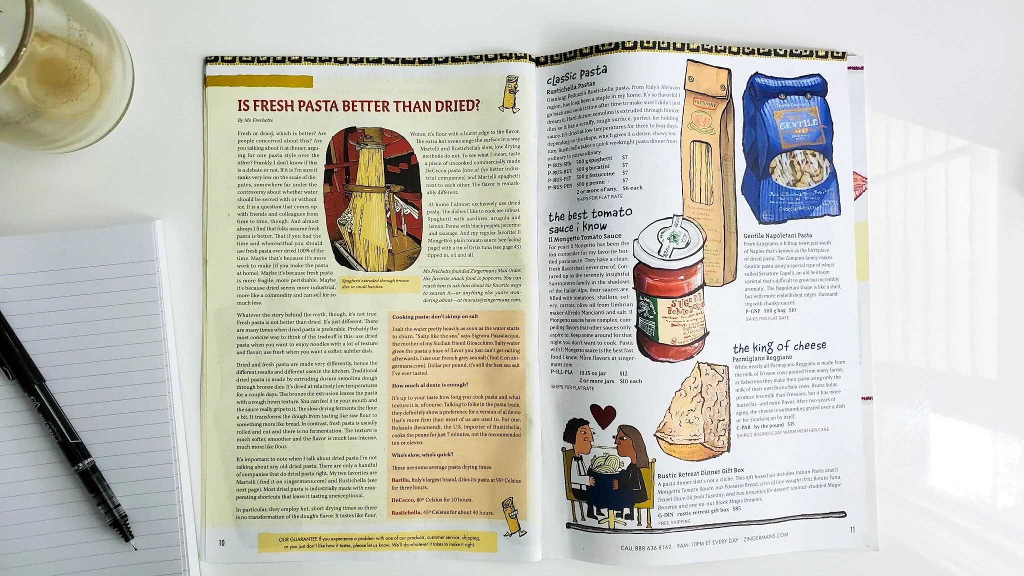  Zingerman’s mail order catalog | Direct mail marketing examples 