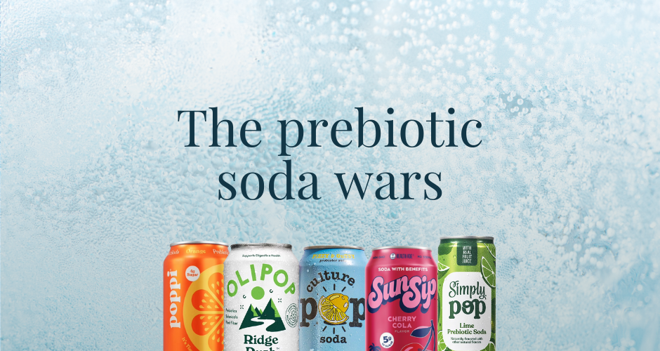 The prebiotic soda wars and why everything comes back to brand